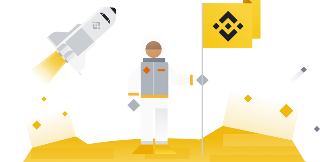 币安品牌形象图（binance官网下载）